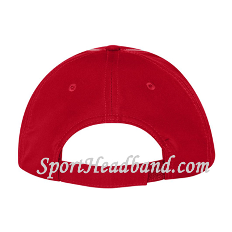 Red/White Dri-Fit Performance Cap back view